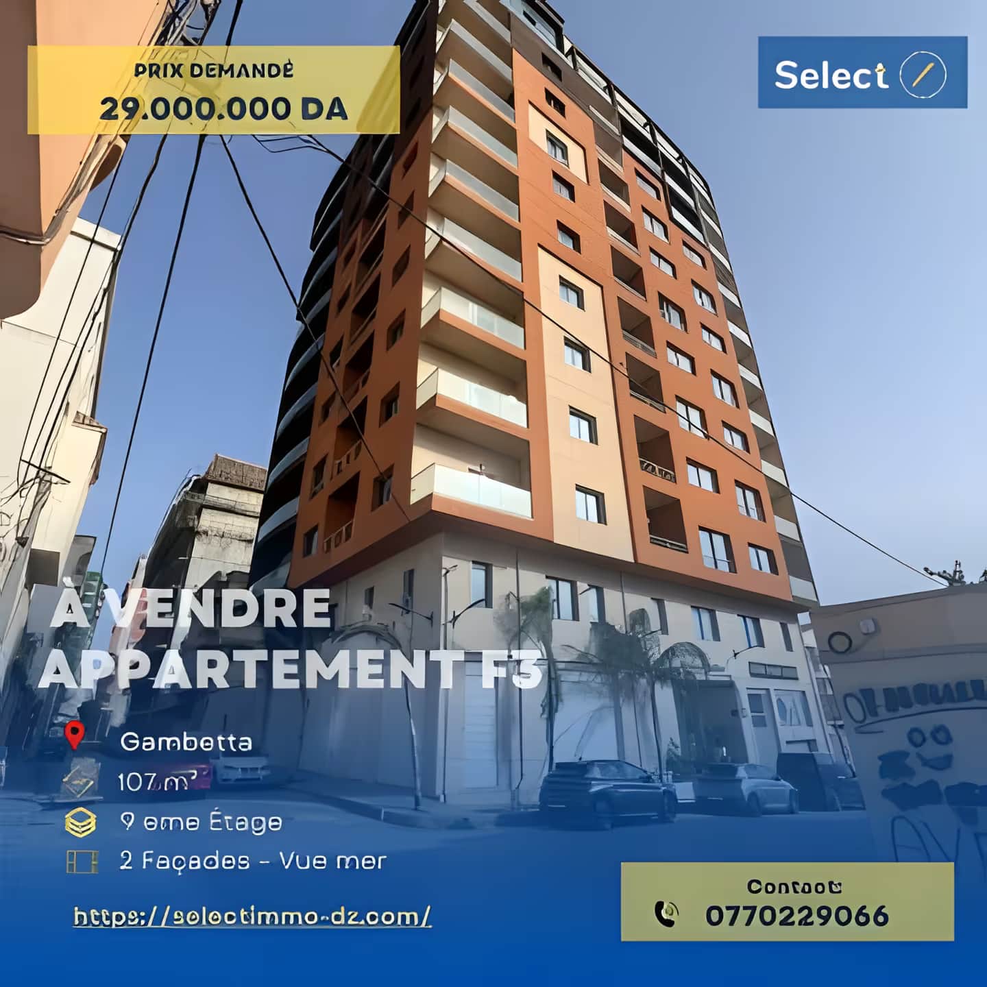 Vente Appartement F4 Oran Bir El Djir - Photo 1