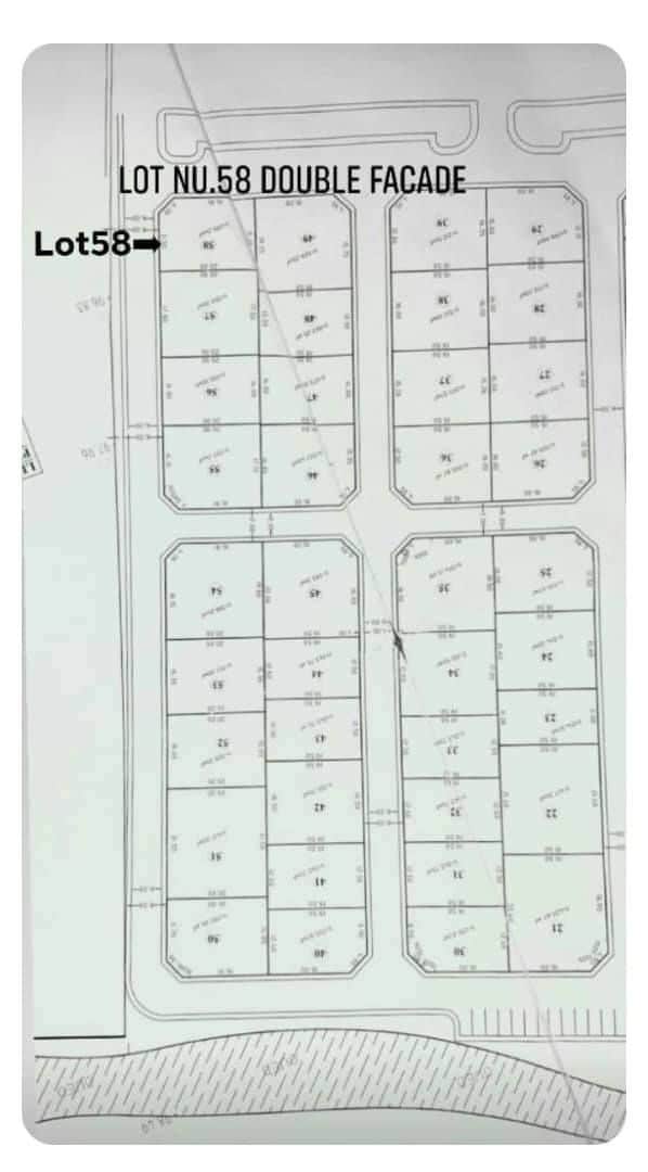 Terrain à vendre – 2 façades, centre-ville El Tarf - Photo 2