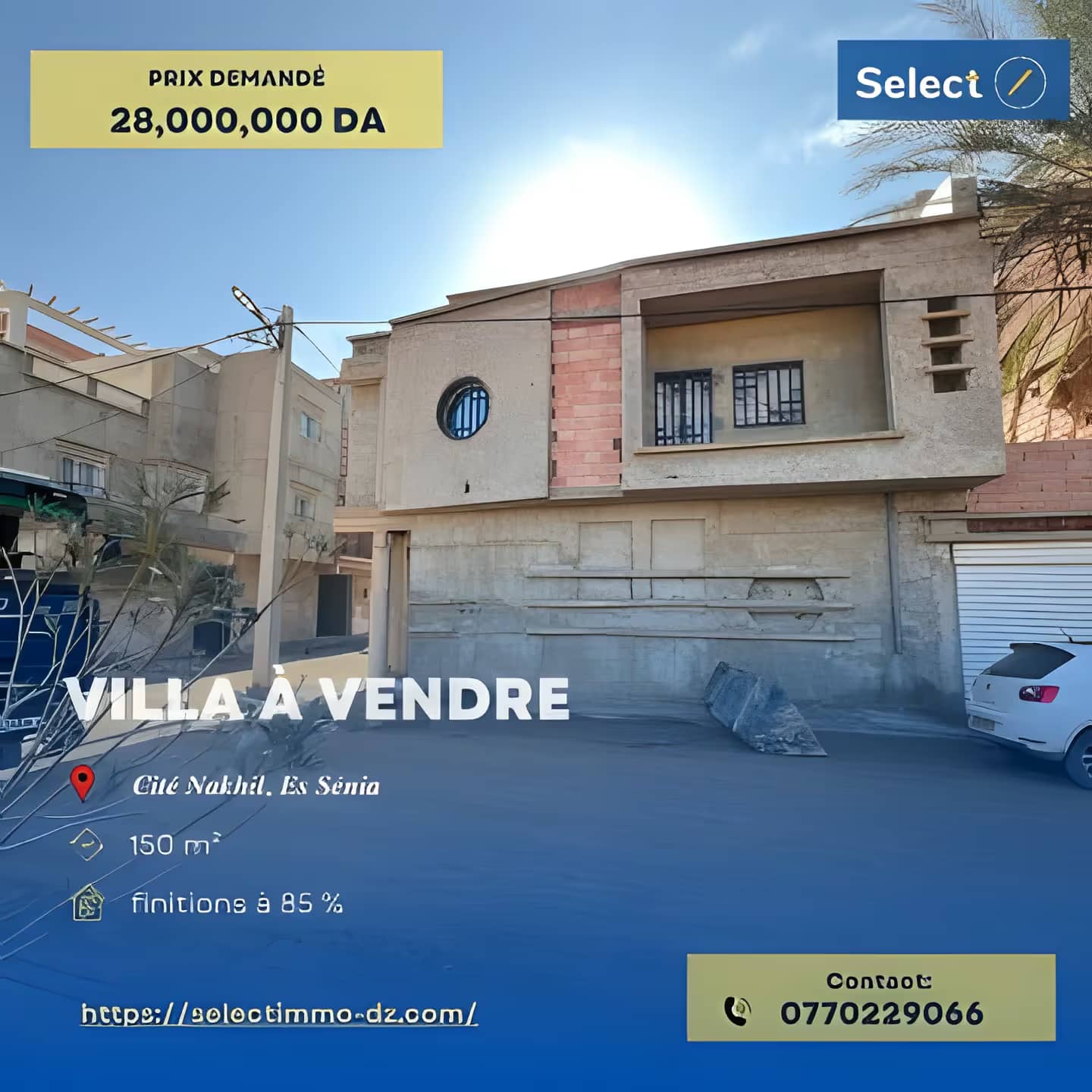 Vente Villa Oran Es Senia-0