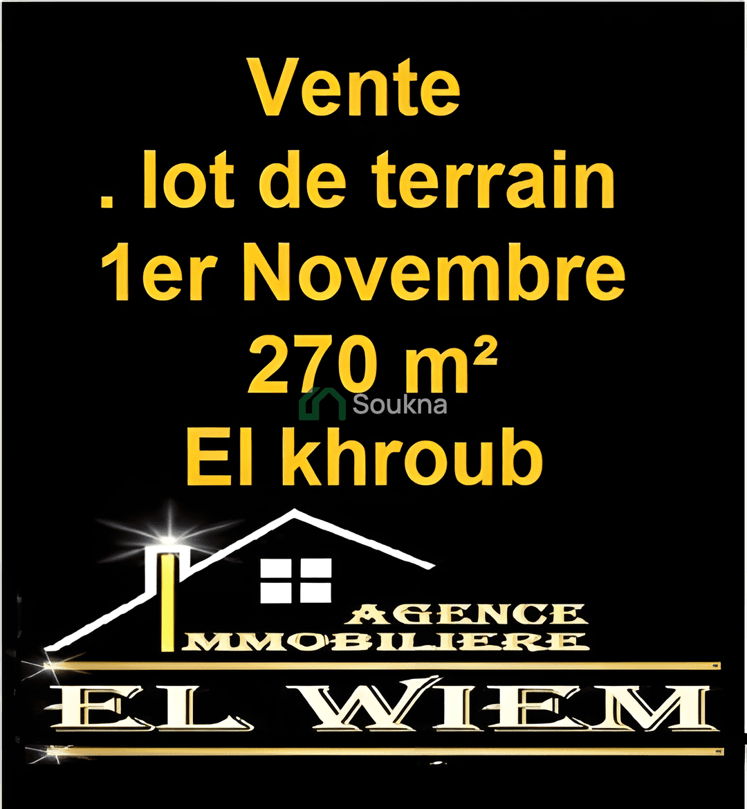 Vente Terrain Constantine Constantine - Photo 1