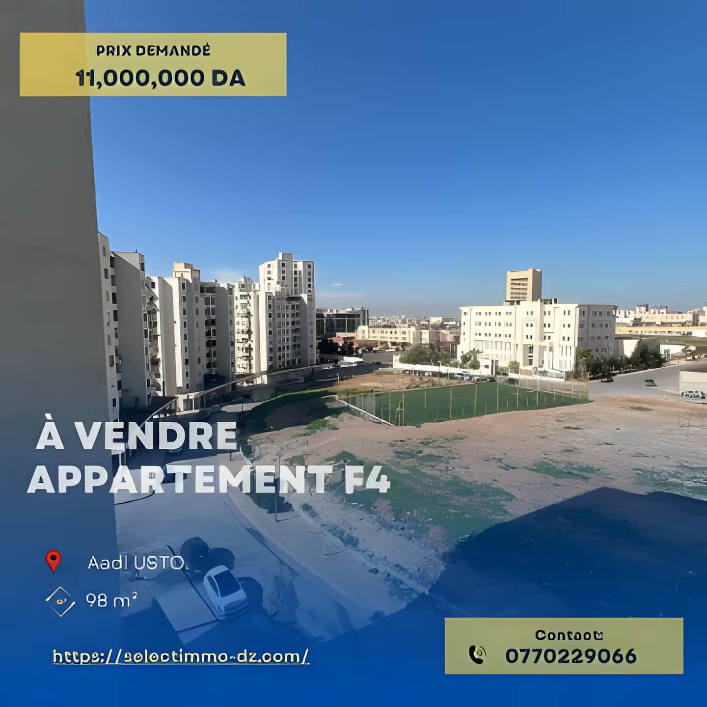 Vente Appartement F4 Oran Bir El Djir - Photo 1